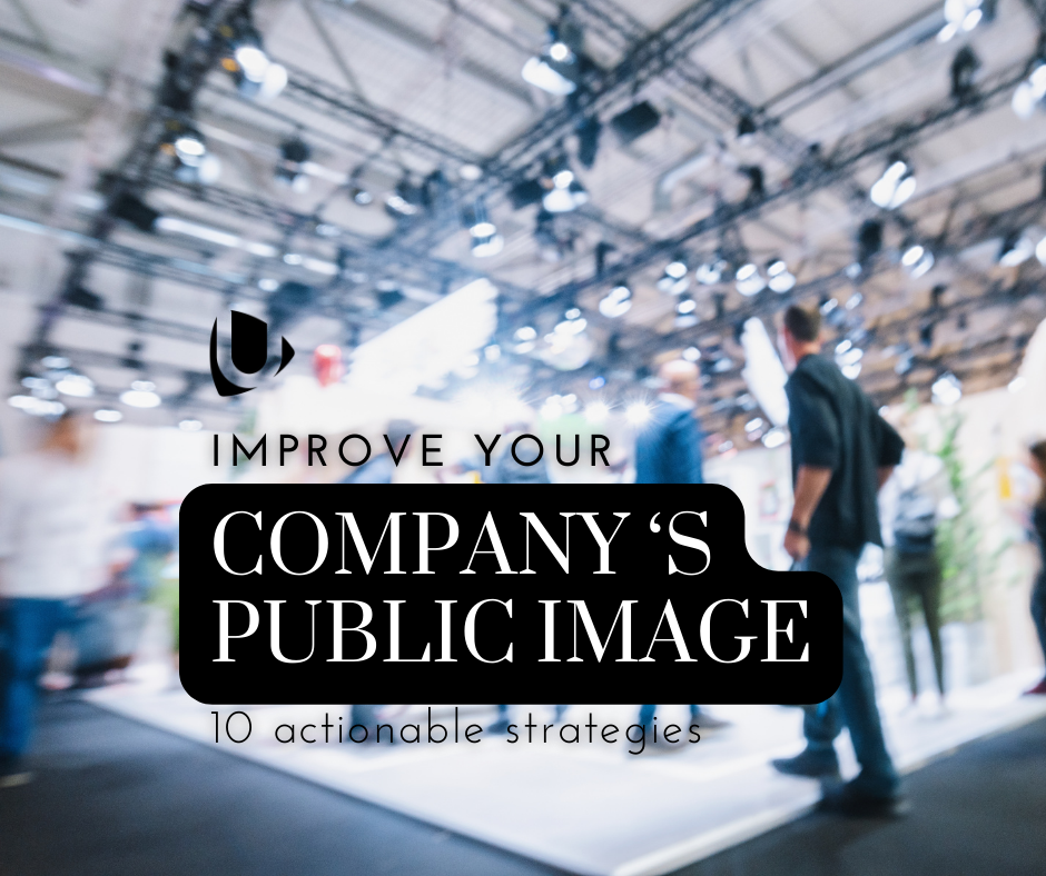 improve your company public image