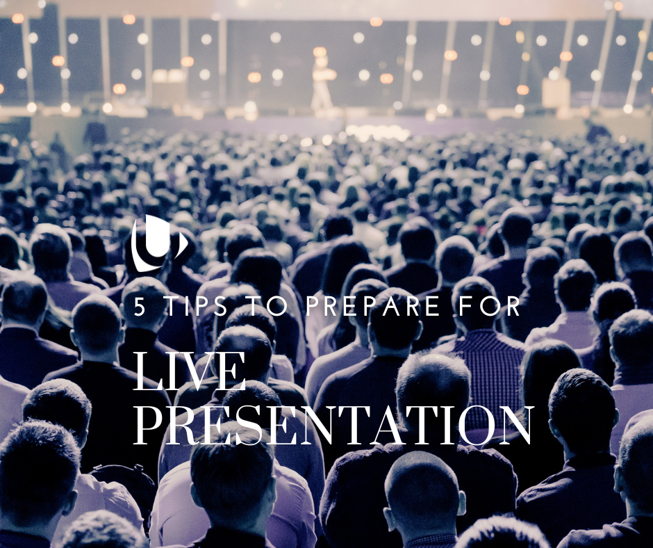 Preparing for a live presentation | 5 tips